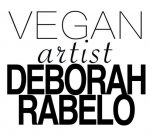 Vegan artist Deborah Rabelo